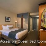 Accessible queen bed room ADA