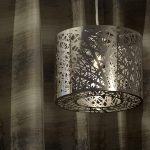 decorative lighting fixture in room